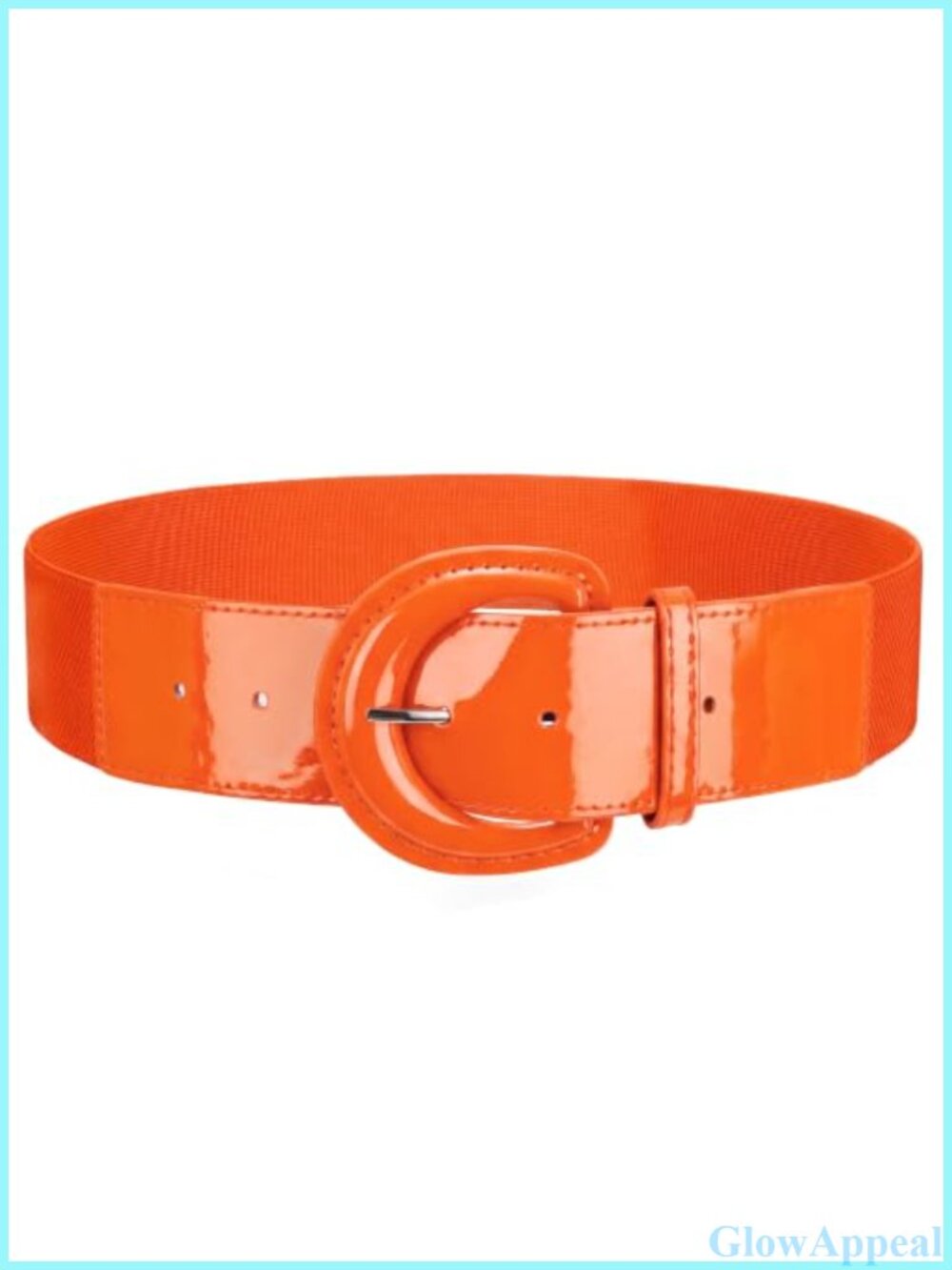 Wide Elastic Stretchy Waist Belt Faux Leather Vintage Dress Belt